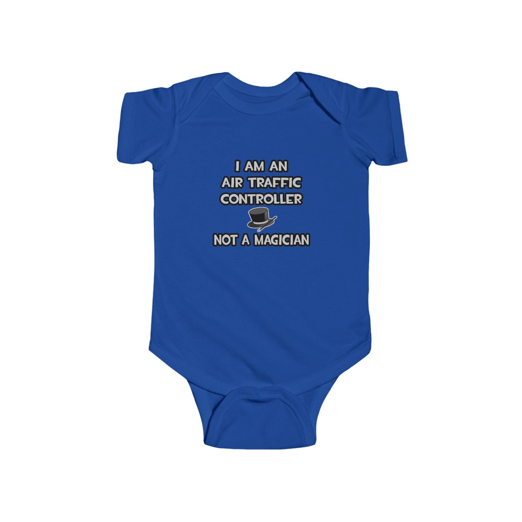 Air Traffic Controller ... Not A Magician - Infant Fine Jersey Bodysuit