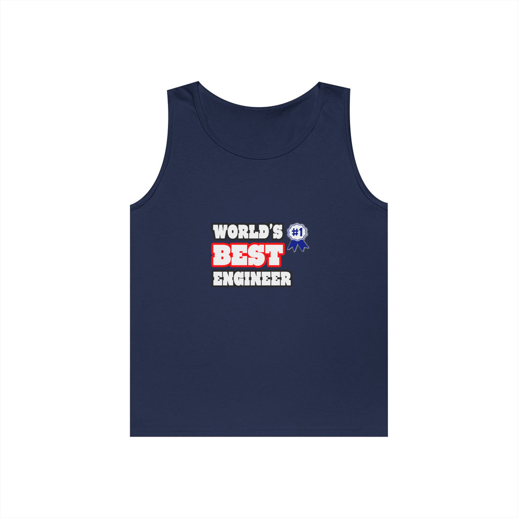 World's Best Engineer - Unisex Heavy Cotton Tank Top
