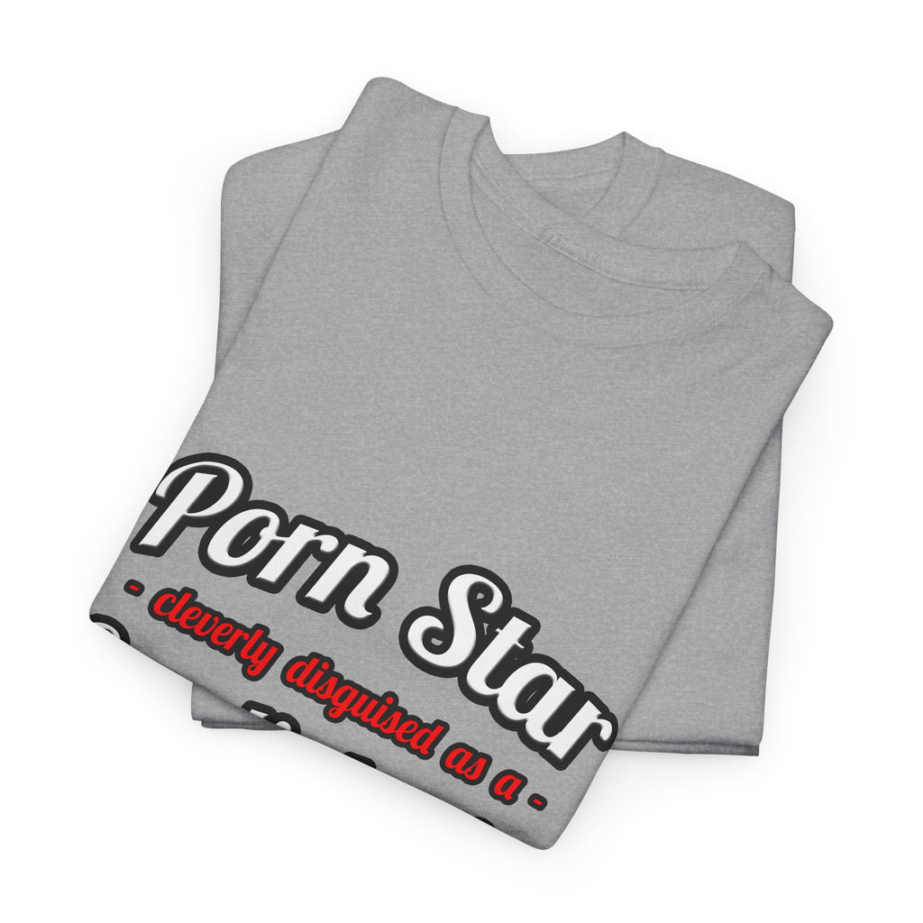 Porn Star...Cardiologist (2) - Unisex Heavy Cotton Tee