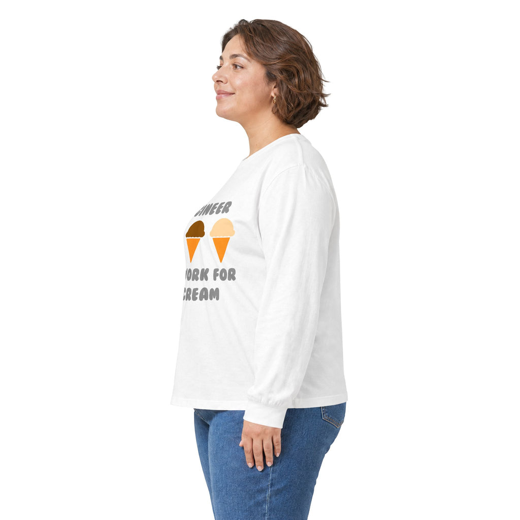Engineer ... Will Work For Ice Cream - Unisex Ultra Cotton Long Sleeve Tee