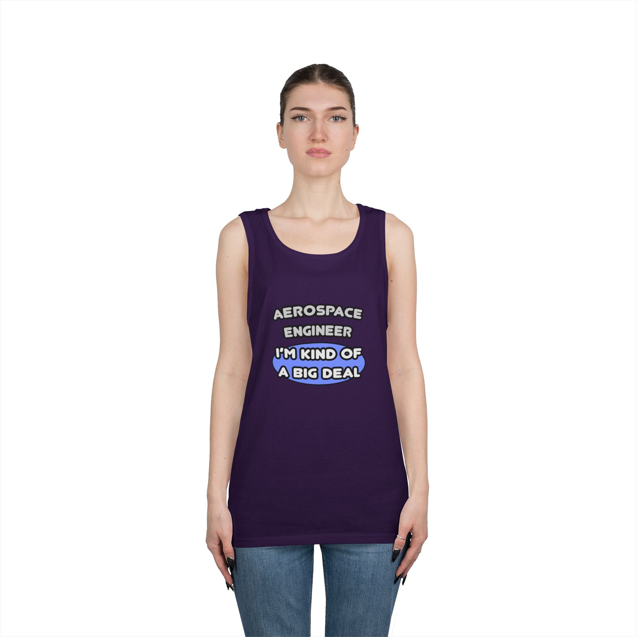Aerospace Engineer...Kind of a Big Deal (2) - Unisex Heavy Cotton Tank Top