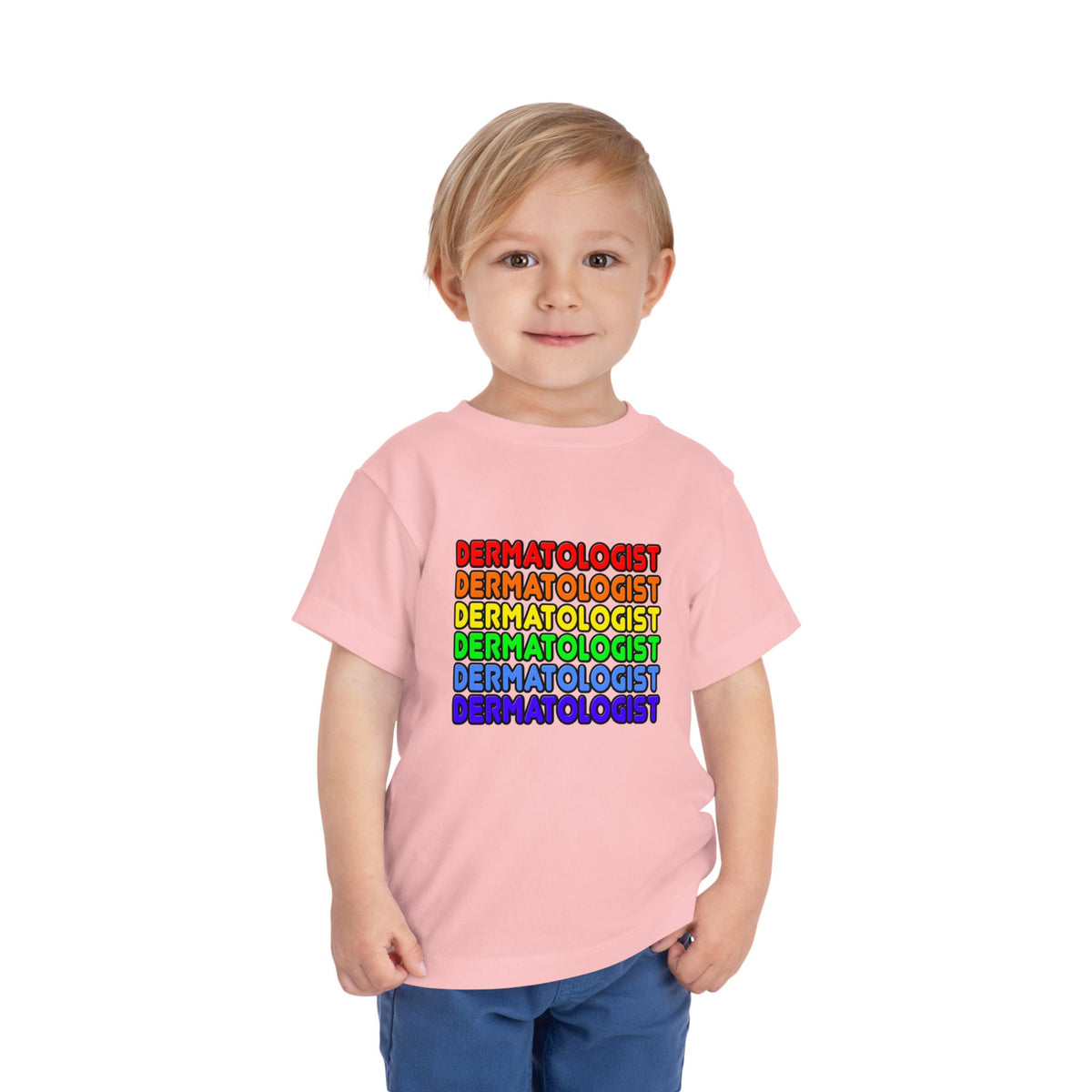 Rainbow Dermatologist - Toddler Short Sleeve Tee