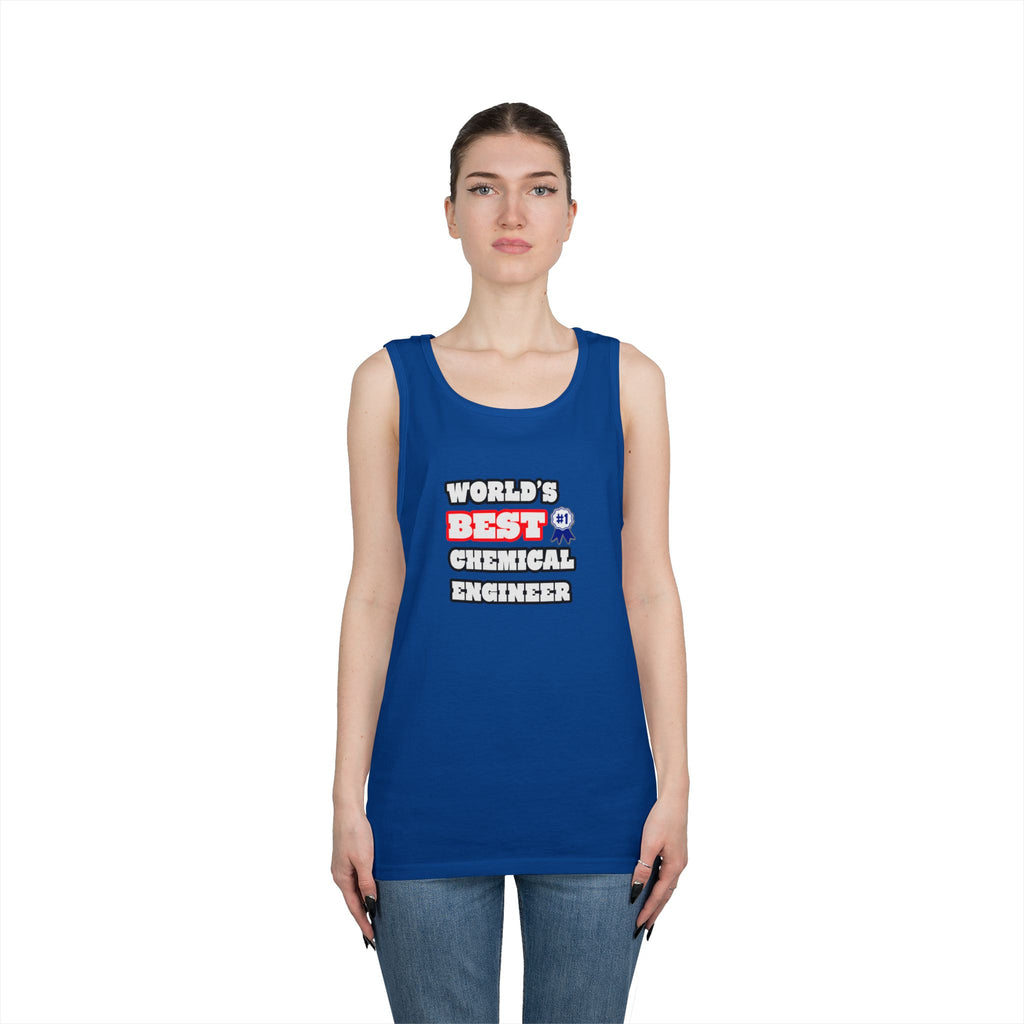 World's Best Chemical Engineer - Unisex Heavy Cotton Tank Top