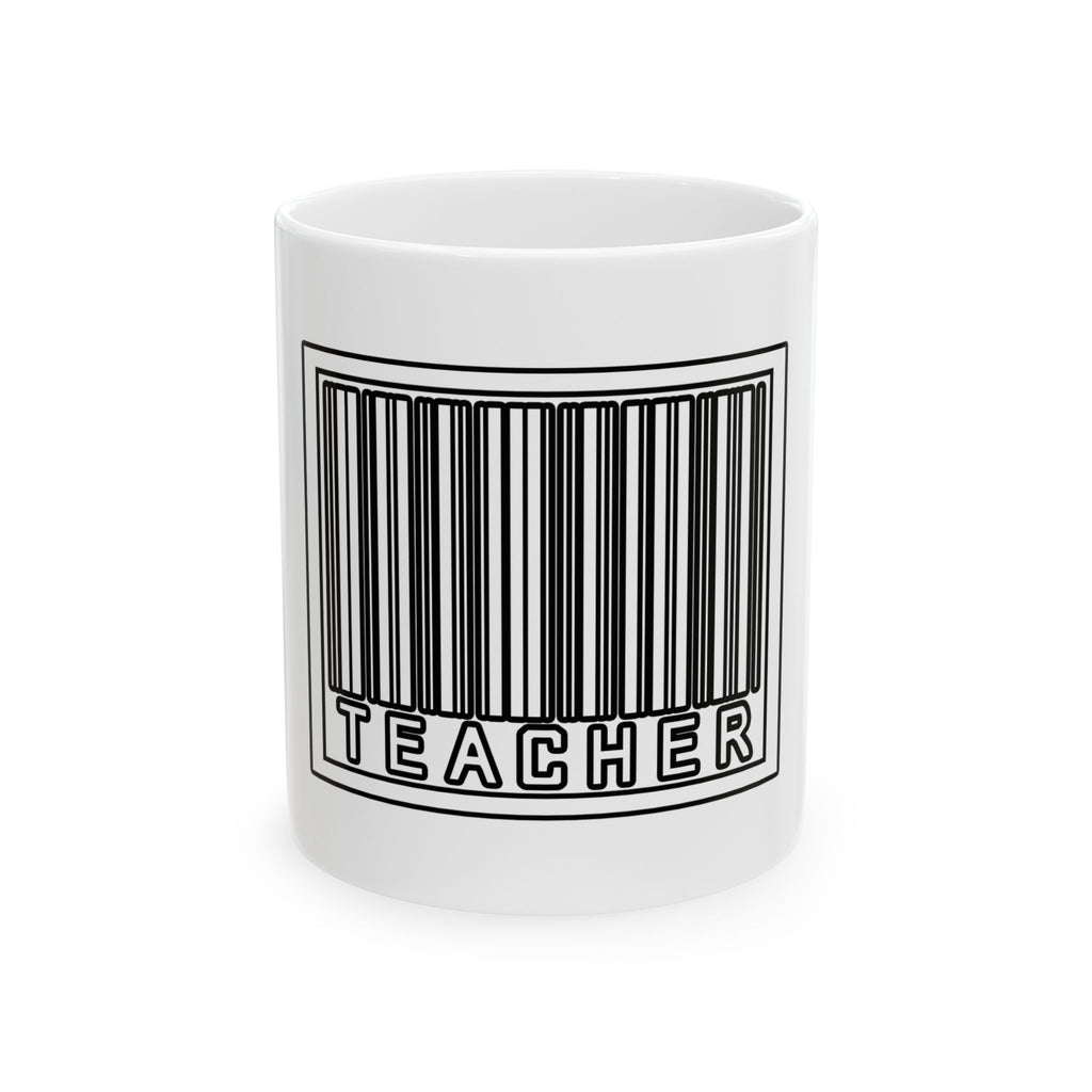 Barcode Teacher - Ceramic Mug, (11oz, 15oz)