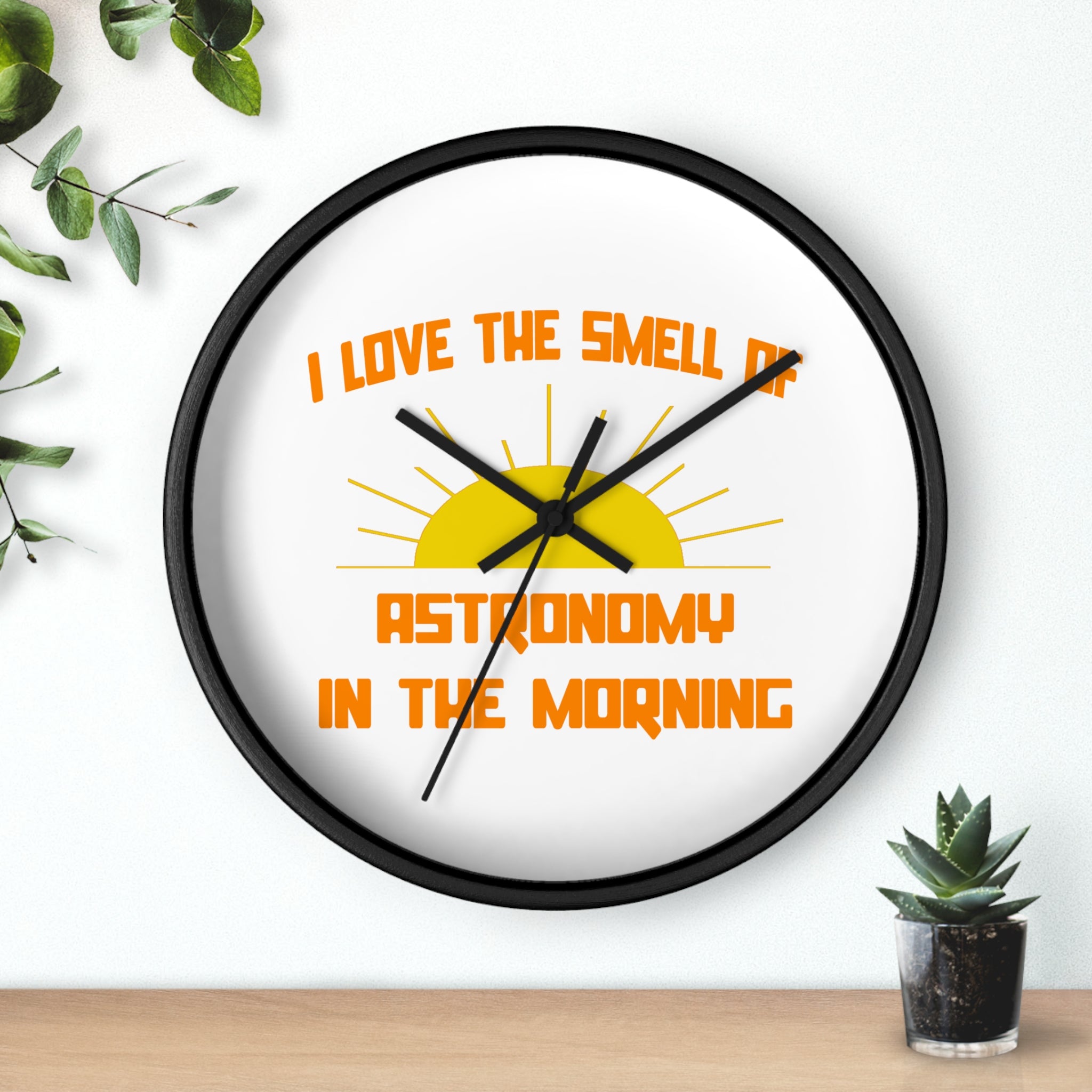 Smell of Astronomy in the Morning - Wall Clock