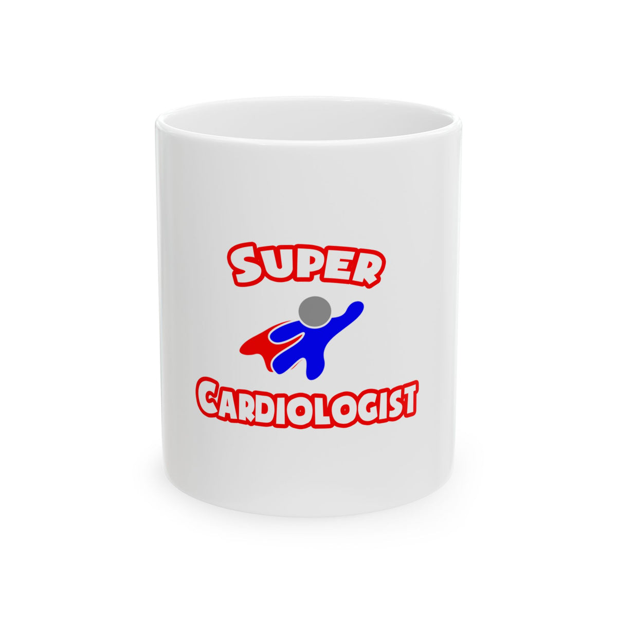 Super Cardiologist - Ceramic Mug, (11oz, 15oz)