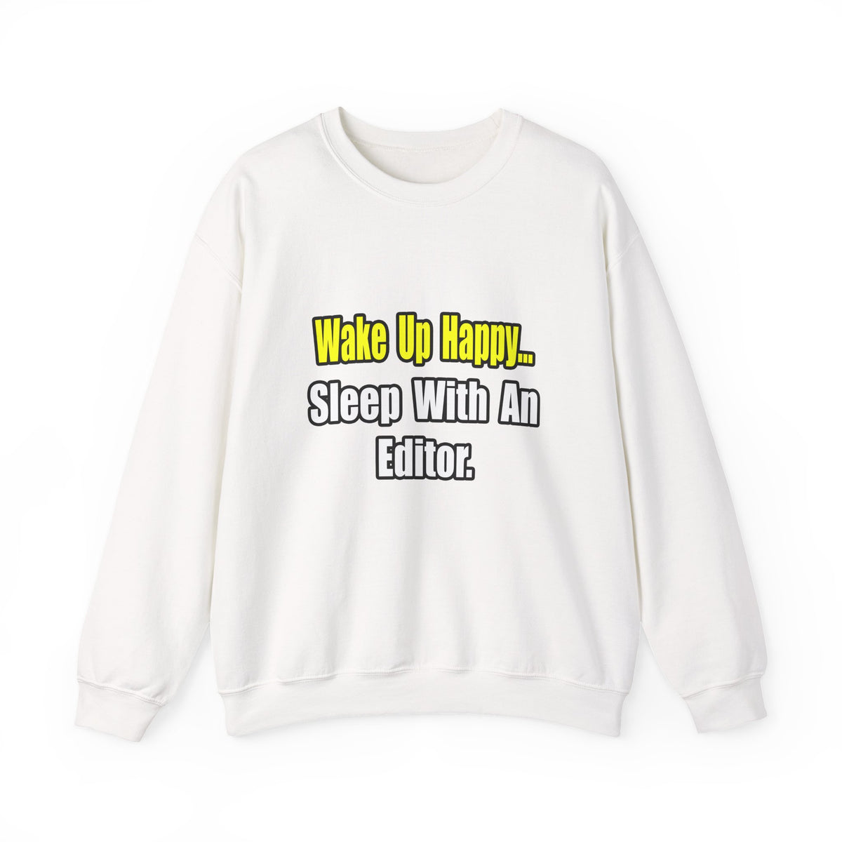 Sleep With an Editor - Unisex Heavy Blend™ Crewneck Sweatshirt