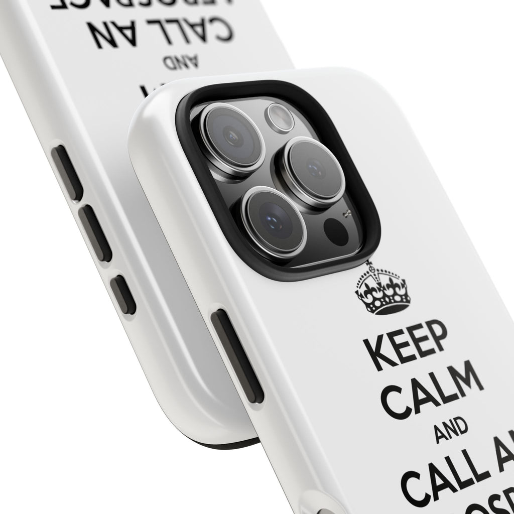 Keep Calm and Call an Aerospace Engineer - Tough Phone Cases
