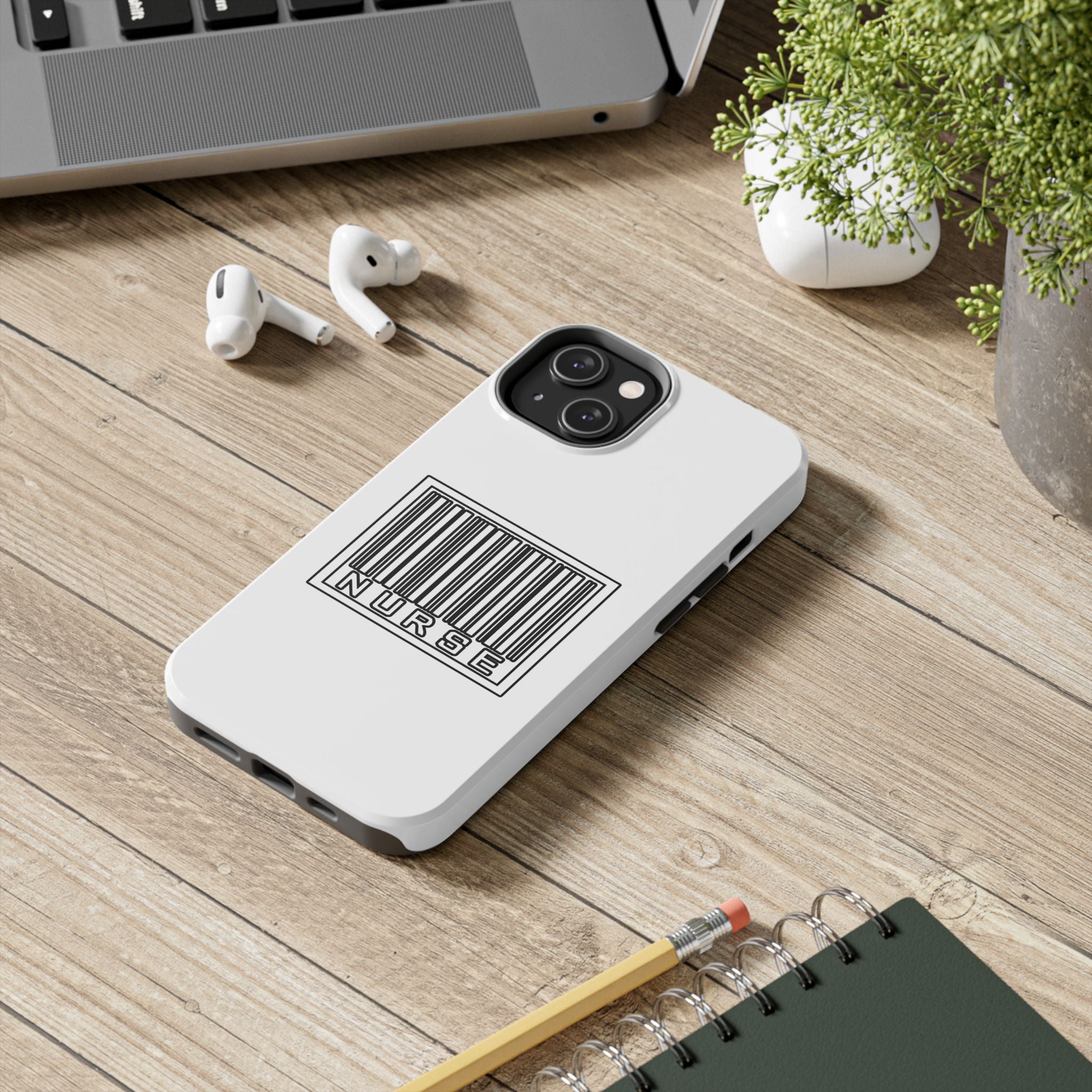 Barcode Nurse - Tough Phone Cases