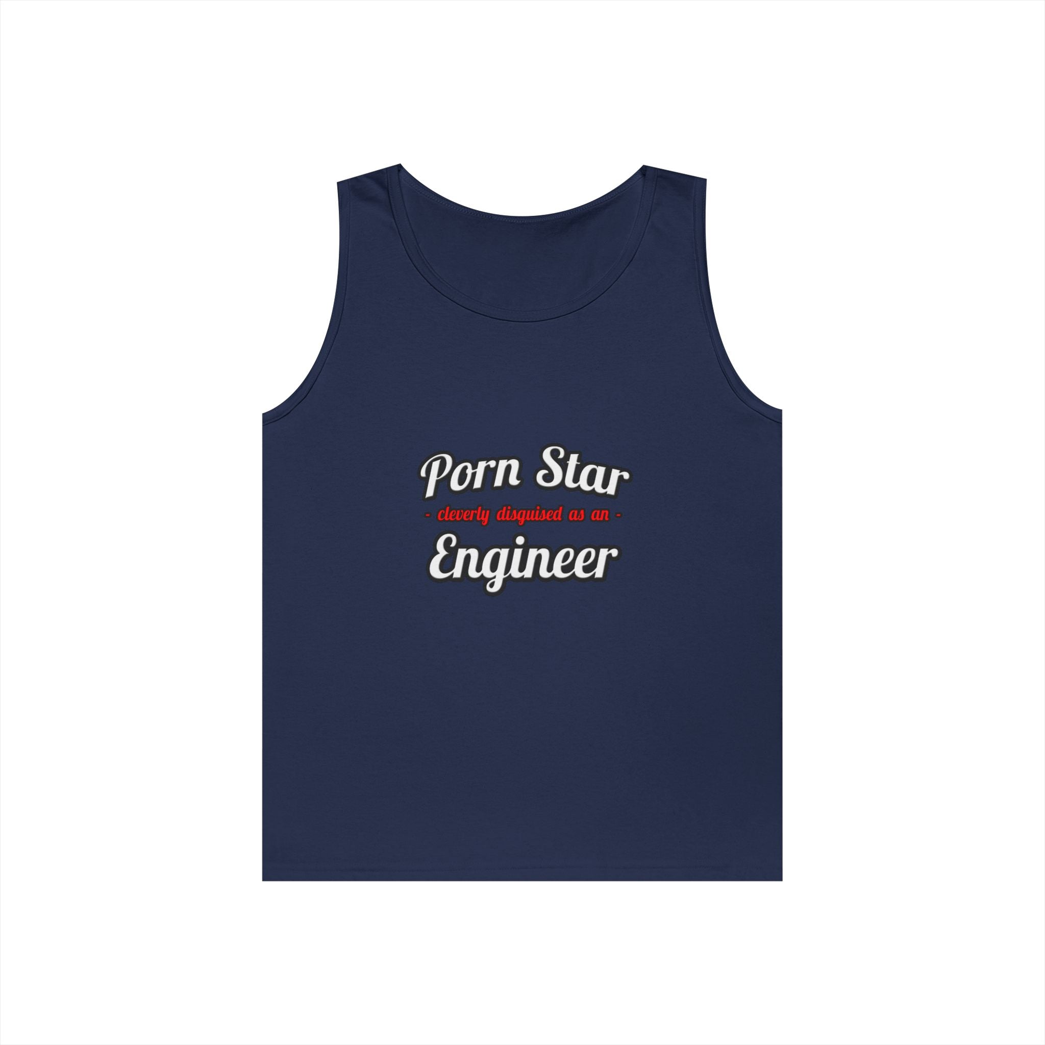 Porn Star...Engineer - Unisex Heavy Cotton Tank Top