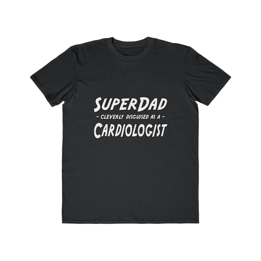 SuperDad...Cardiologist - Men's Lightweight Fashion Tee