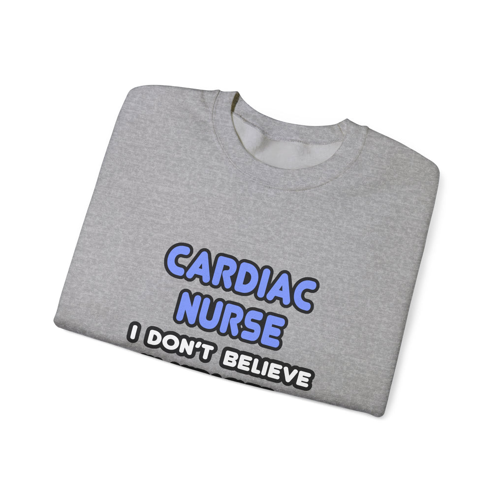 Miracles and Cardiac Nurses - Unisex Heavy Blend™ Crewneck Sweatshirt