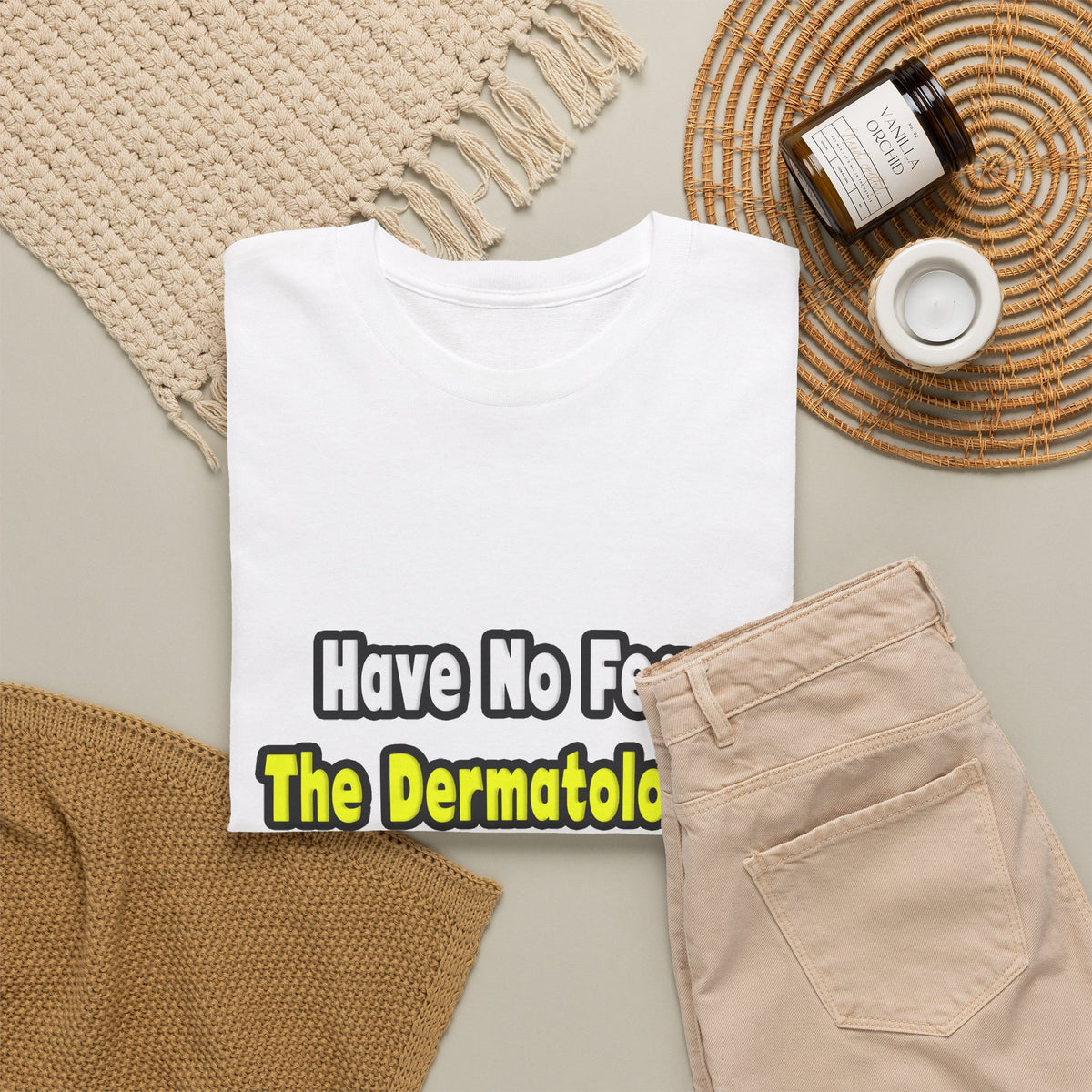 No Fear, The Dermatologist Is Here - Unisex Heavy Cotton Tee