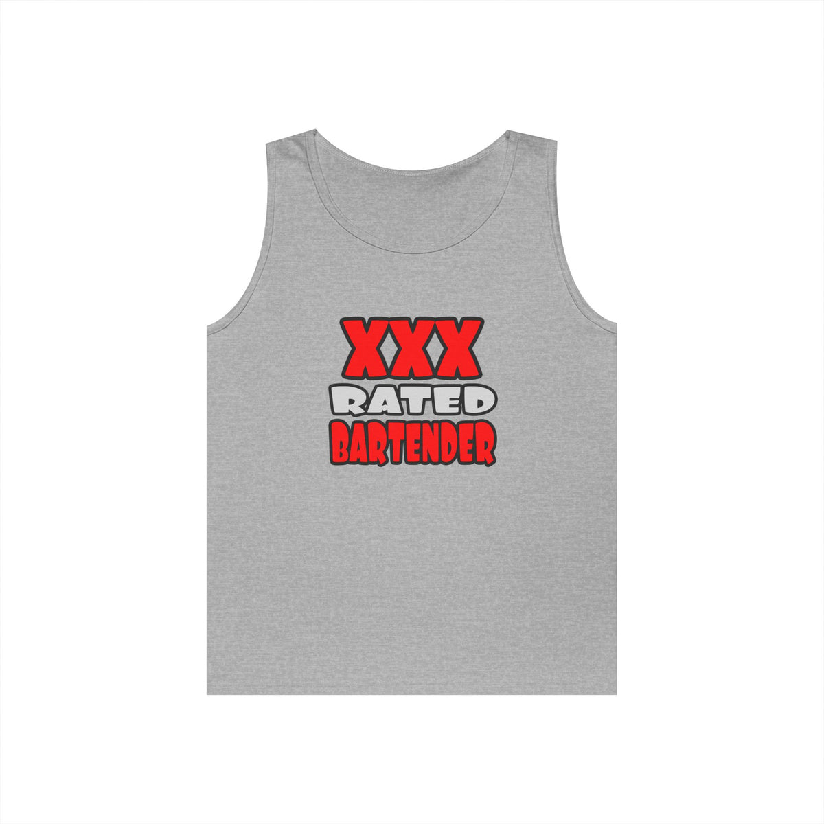 XXX Rated Bartender - Unisex Heavy Cotton Tank Top