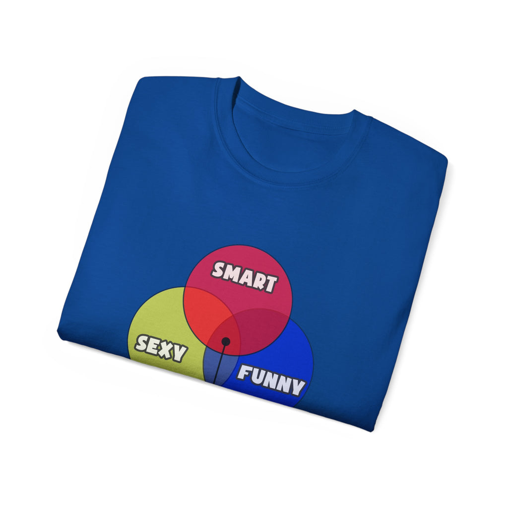 Venn Diagram .. Doctors - Unisex Ultra Cotton Tee