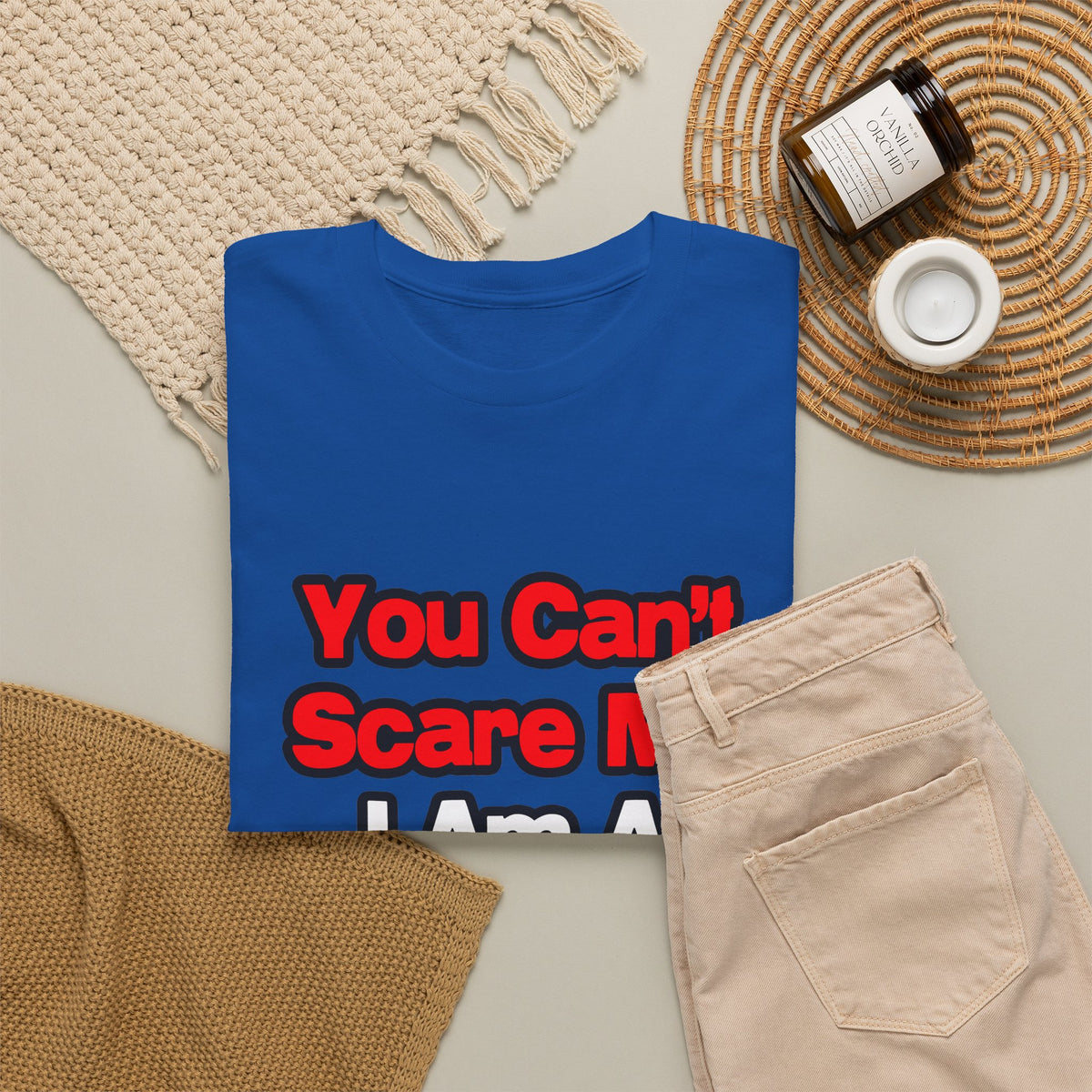 You Can't Scare Me...Cardiologist - Unisex Heavy Cotton Tee