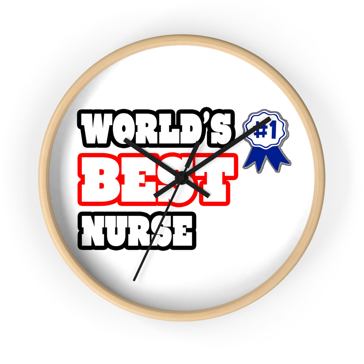 World's Best Nurse - Wall Clock