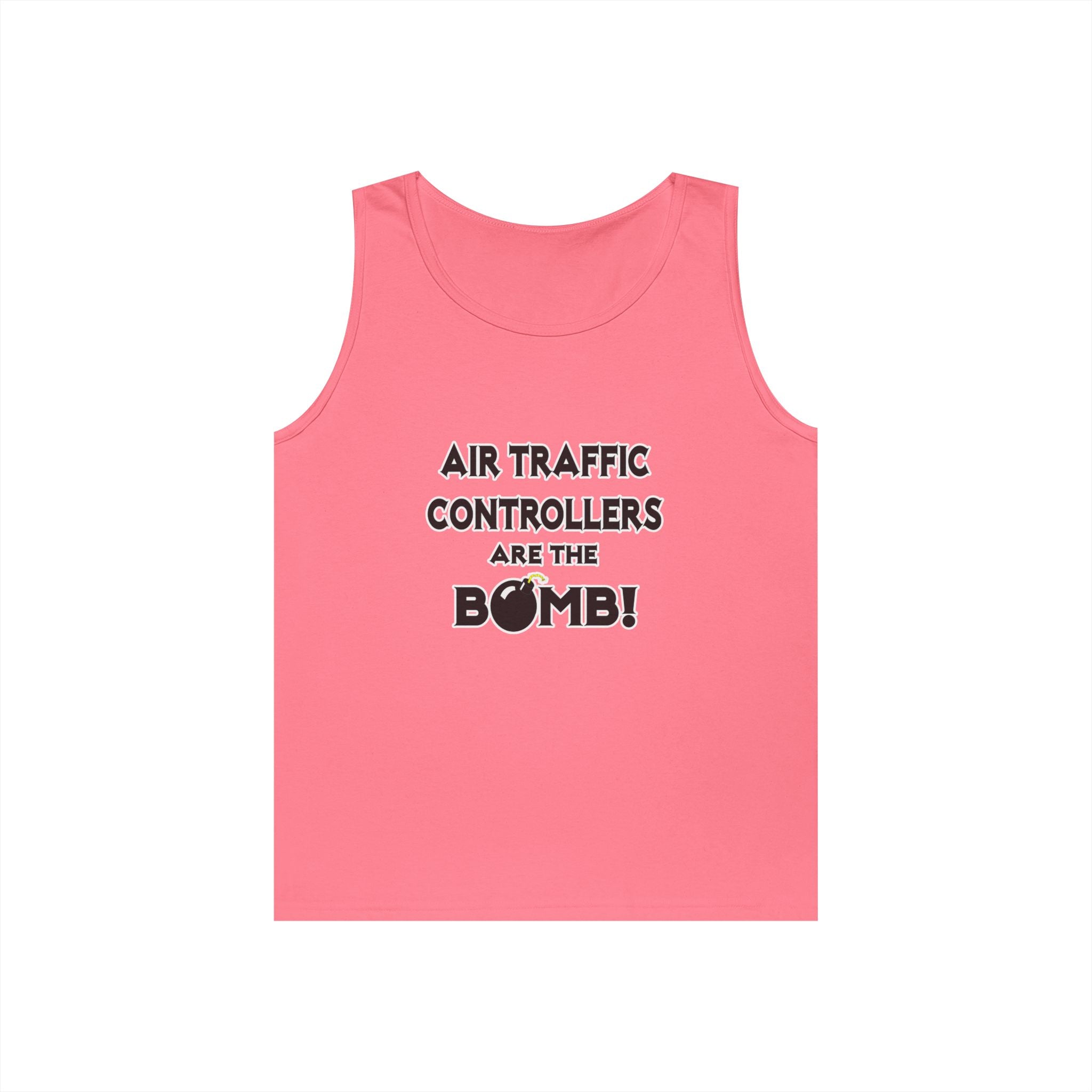 Air Traffic Controllers Are The Bomb! - Unisex Heavy Cotton Tank Top