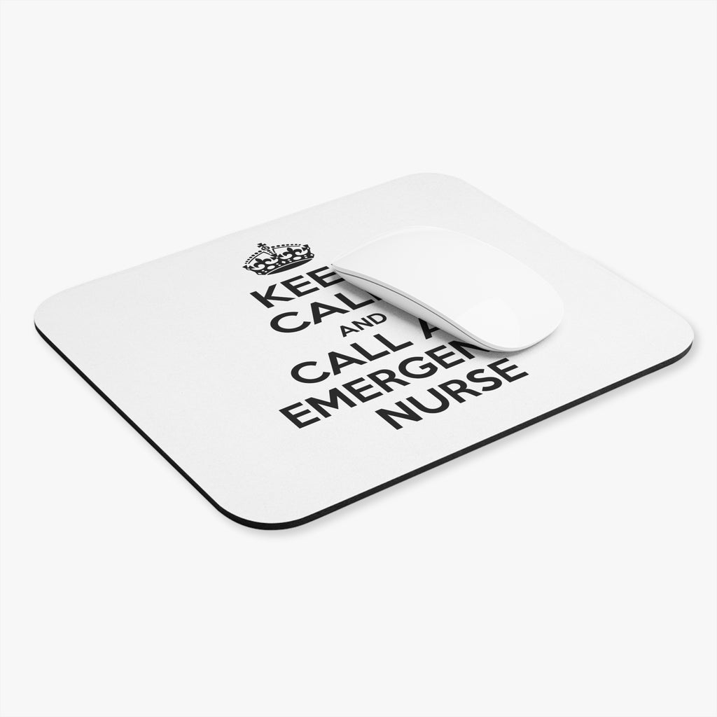 Keep Calm and Call an Emergency Nurse - Mouse Pad (Rectangle)