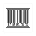 Barcode Nurse - Square Stickers