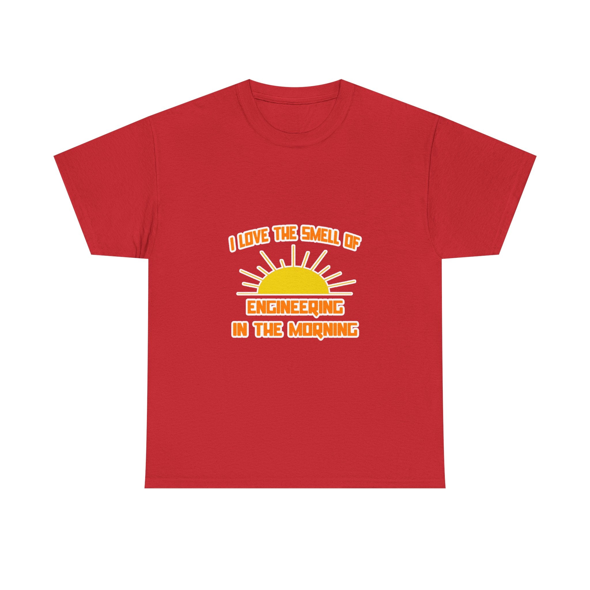 Smell of Engineering in the Morning - Unisex Heavy Cotton Tee