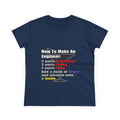 How To Make an Engineer - Women's Midweight Cotton Tee