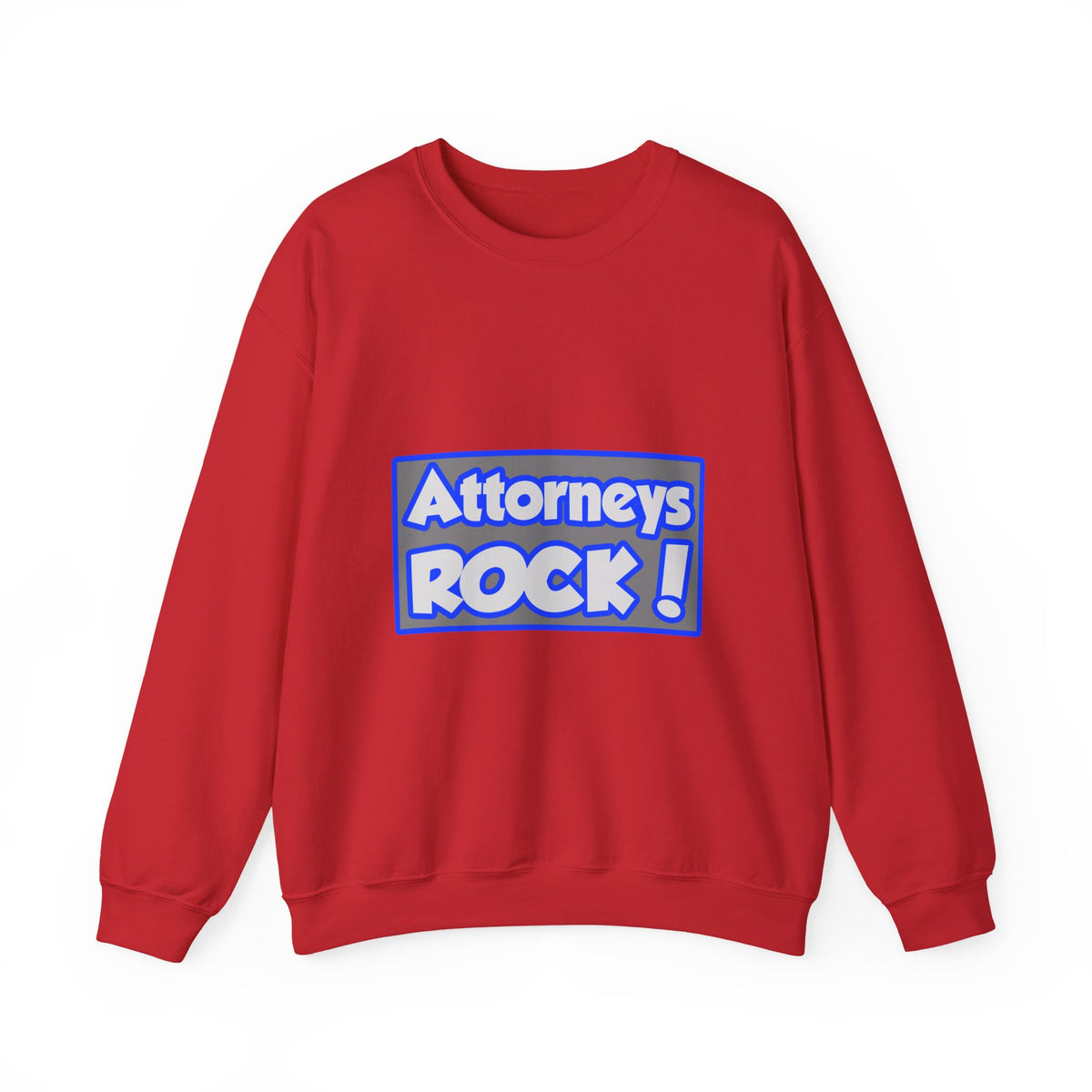 Attorneys Rock! - Unisex Heavy Blend™ Crewneck Sweatshirt