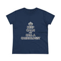 Keep Calm and Call a Cardiologist - Women's Midweight Cotton Tee