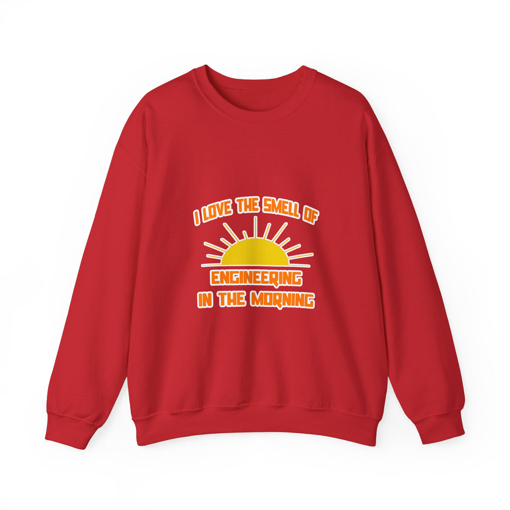 Smell of Engineering in the Morning - Unisex Heavy Blend™ Crewneck Sweatshirt