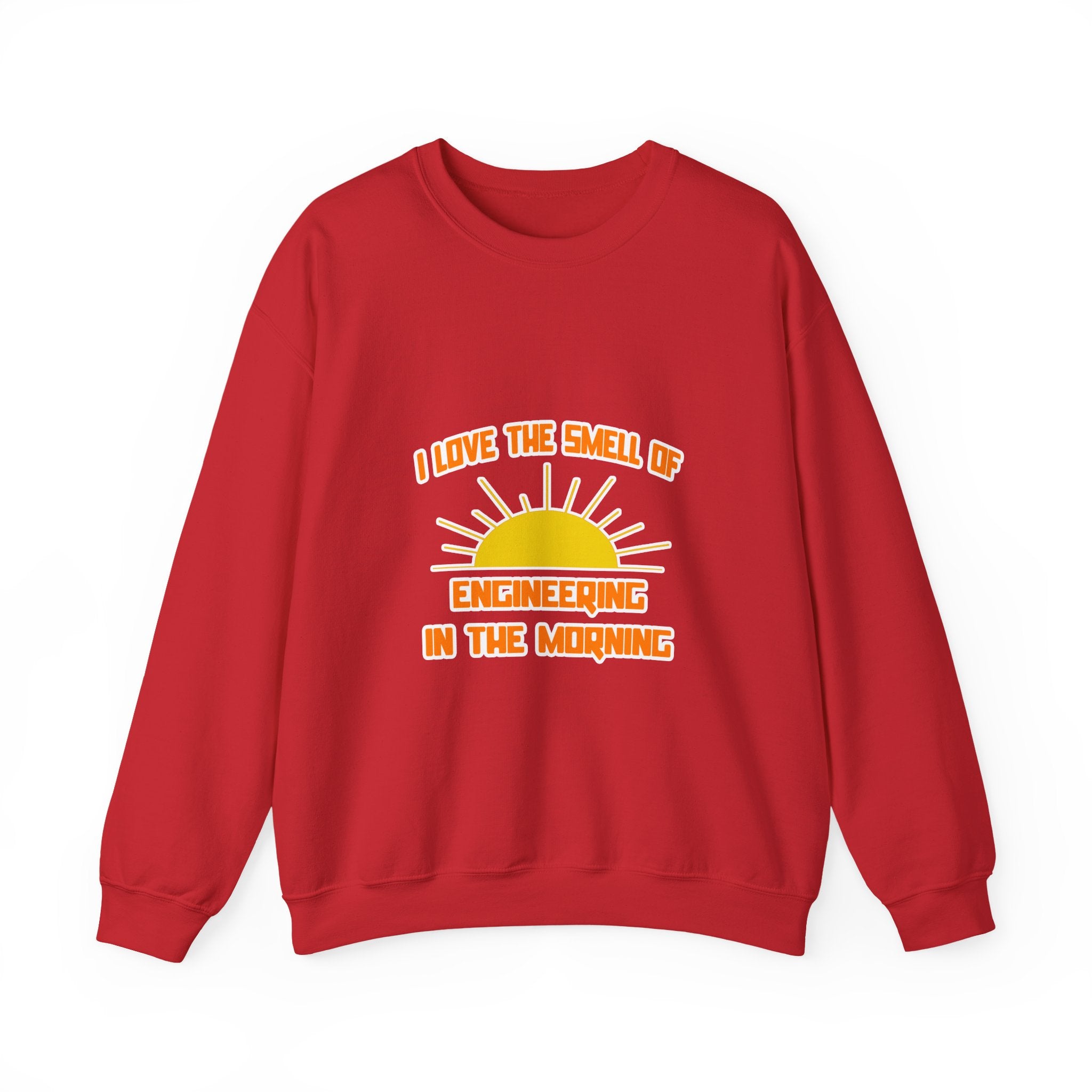 Smell of Engineering in the Morning - Unisex Heavy Blend™ Crewneck Sweatshirt