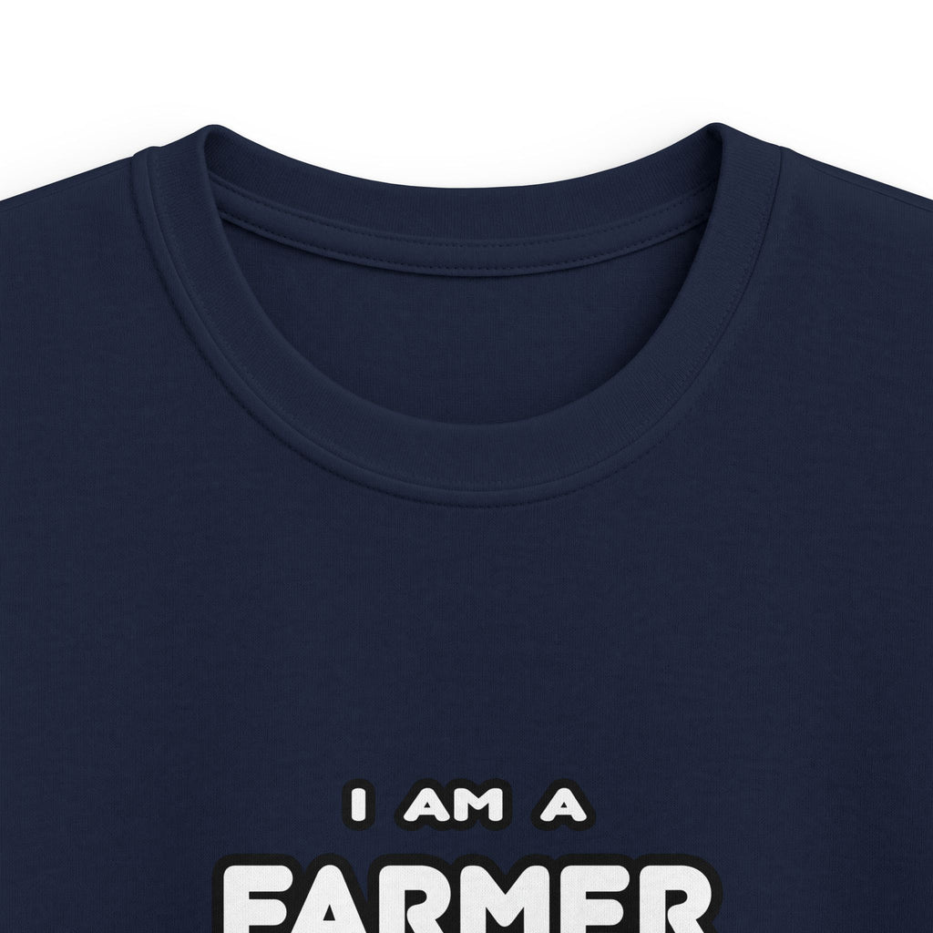 Funny Farmer T Shirts and Gifts - Kids Softstyle Tee