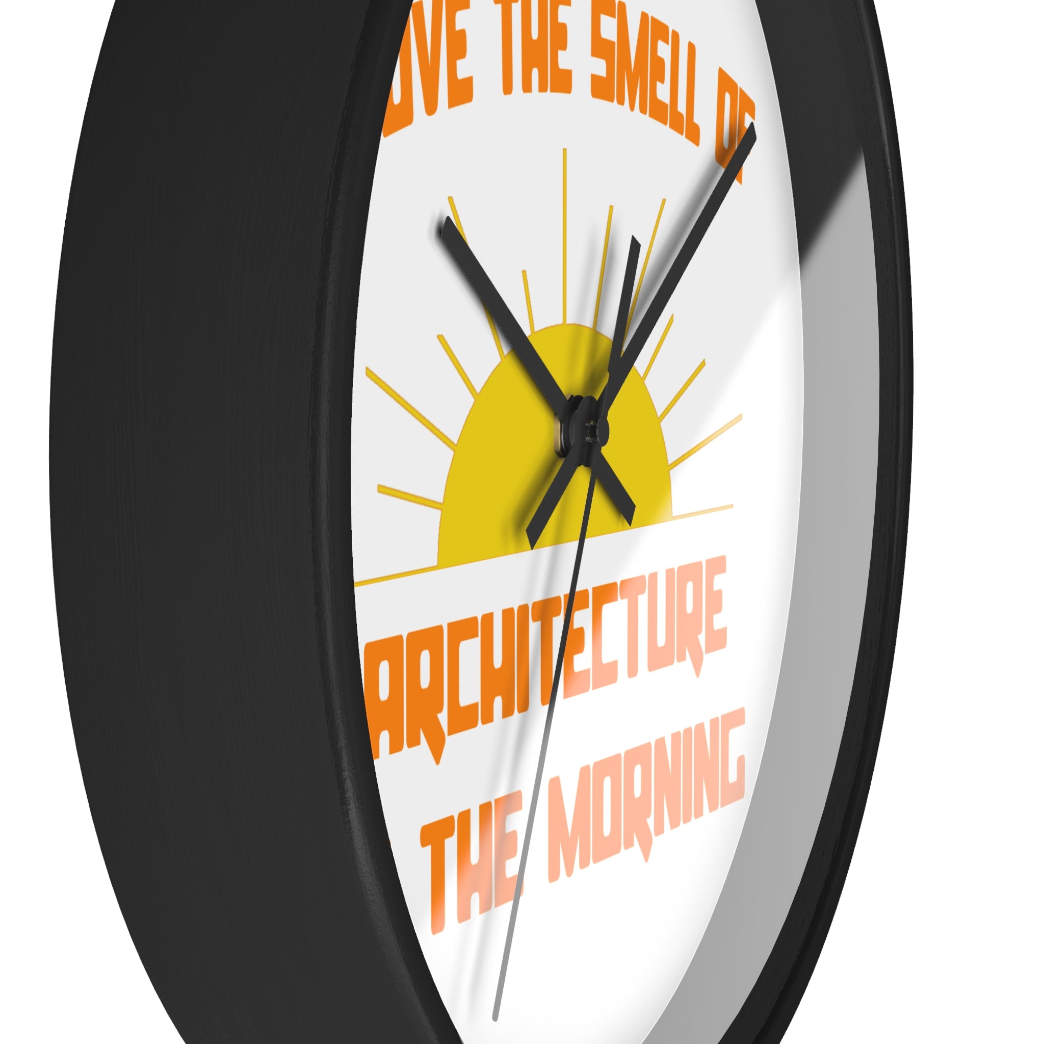 Smell of Architecture in the Morning - Wall Clock