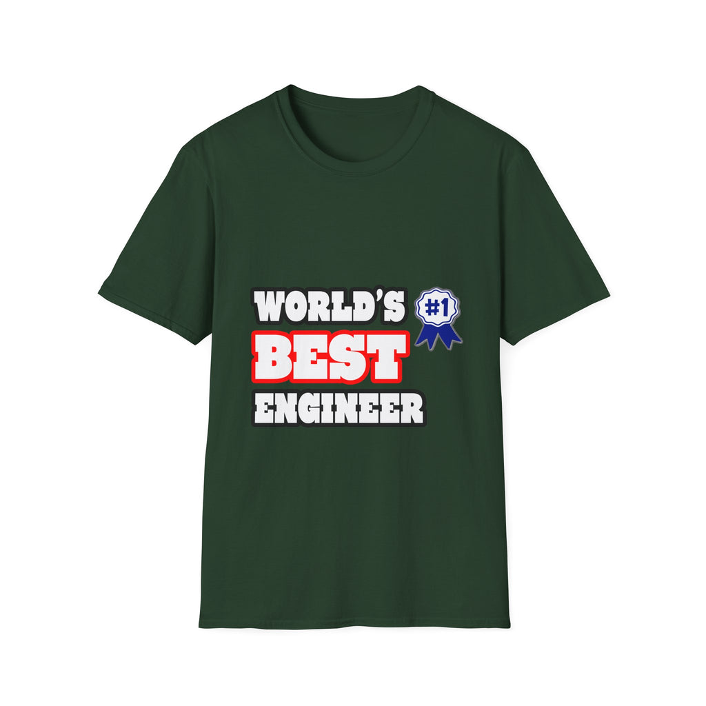 World's Best Engineer - Unisex Softstyle T-Shirt