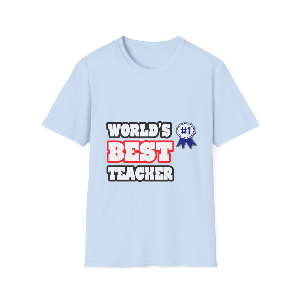World's Best Teacher - Unisex Softstyle T-Shirt