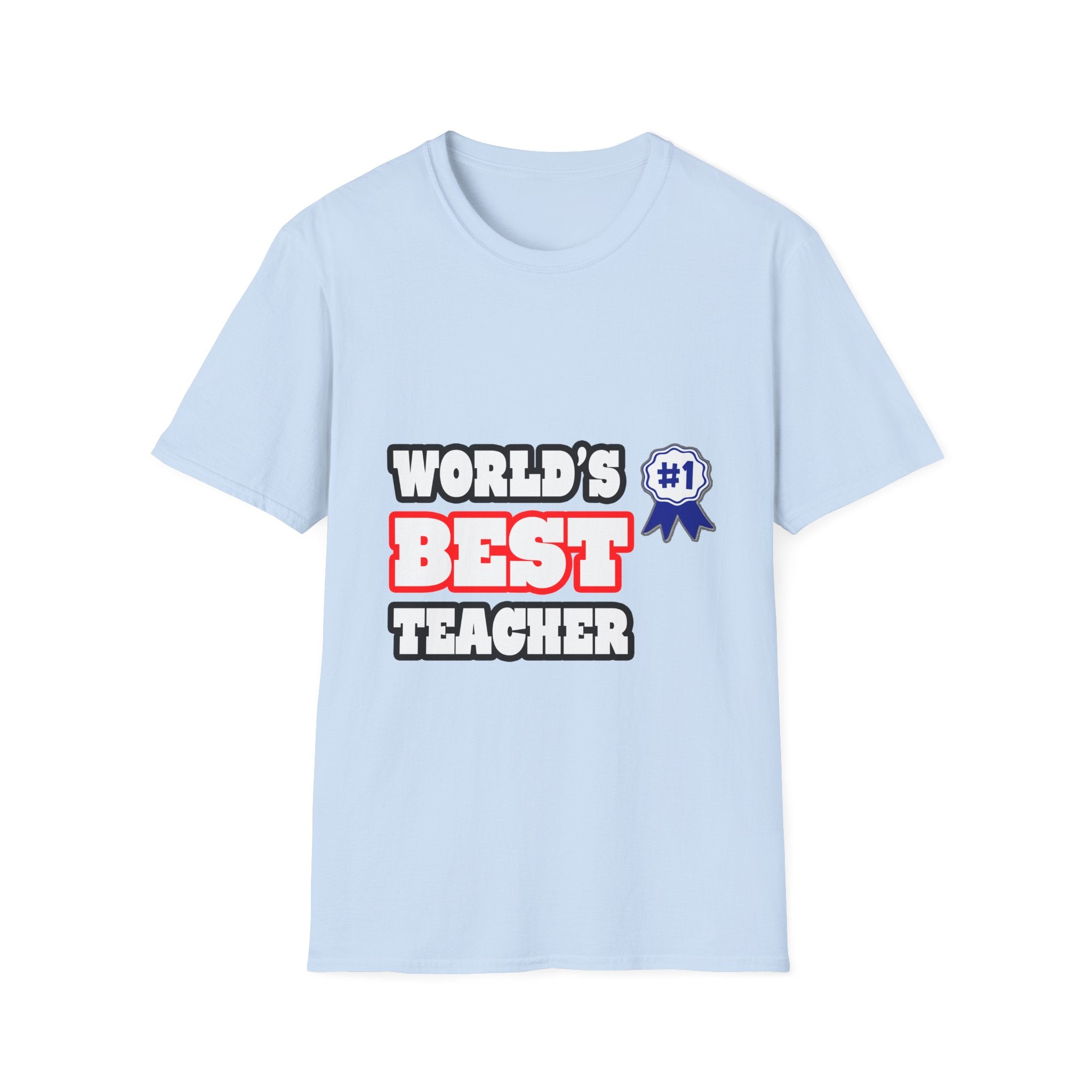World's Best Teacher - Unisex Softstyle T-Shirt
