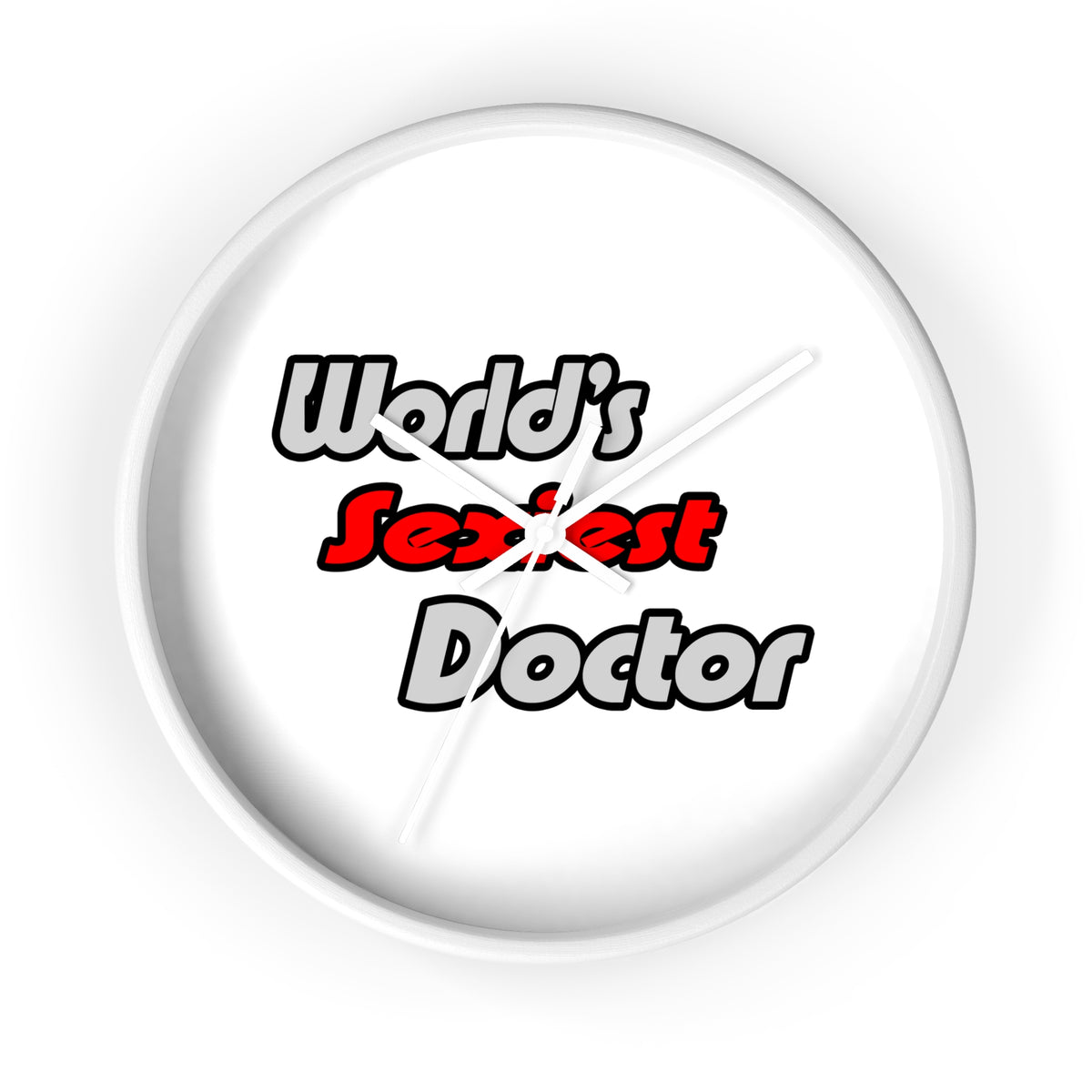 World's Sexiest Doctor - Wall Clock
