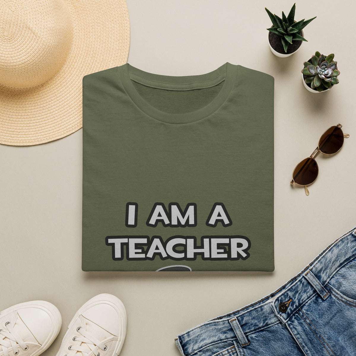 I Am A Teacher ... Not A Magician - Unisex Softstyle T-Shirt