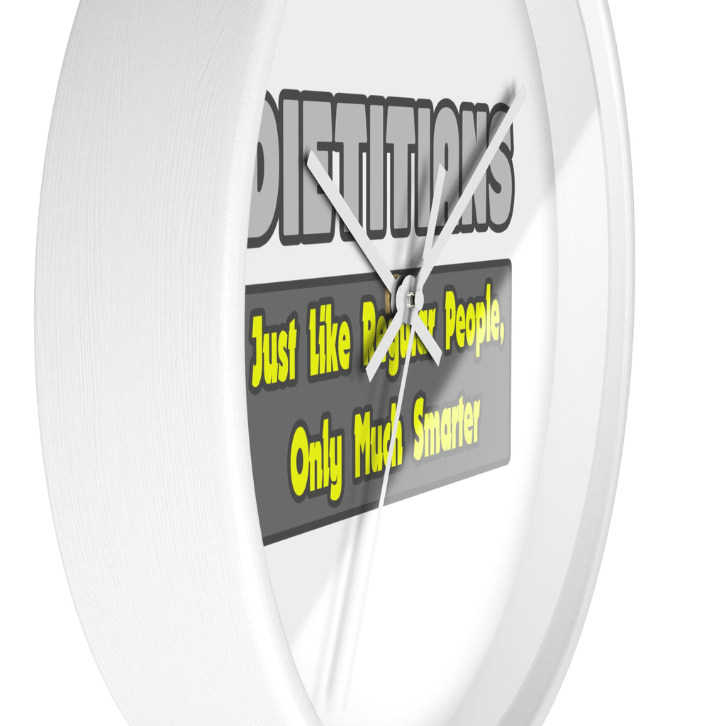Dietitians...Smarter - Wall Clock