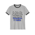I Am An Aerospace Engineer, Therefore I Drink - Unisex Cotton Ringer T-Shirt