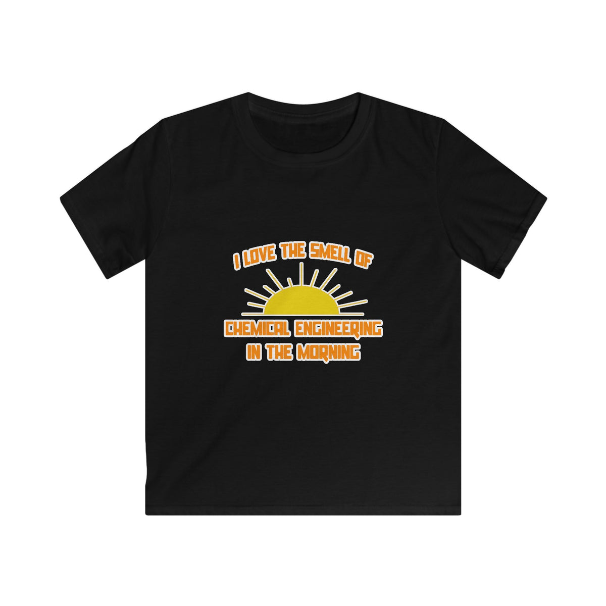 Smell of Chemical Engineering in the Morning - Kids Softstyle Tee