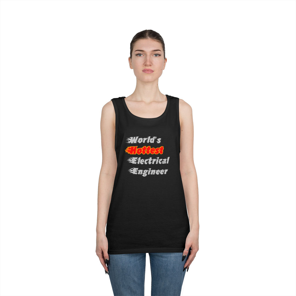 World's Hottest Electrical Engineer - Unisex Heavy Cotton Tank Top