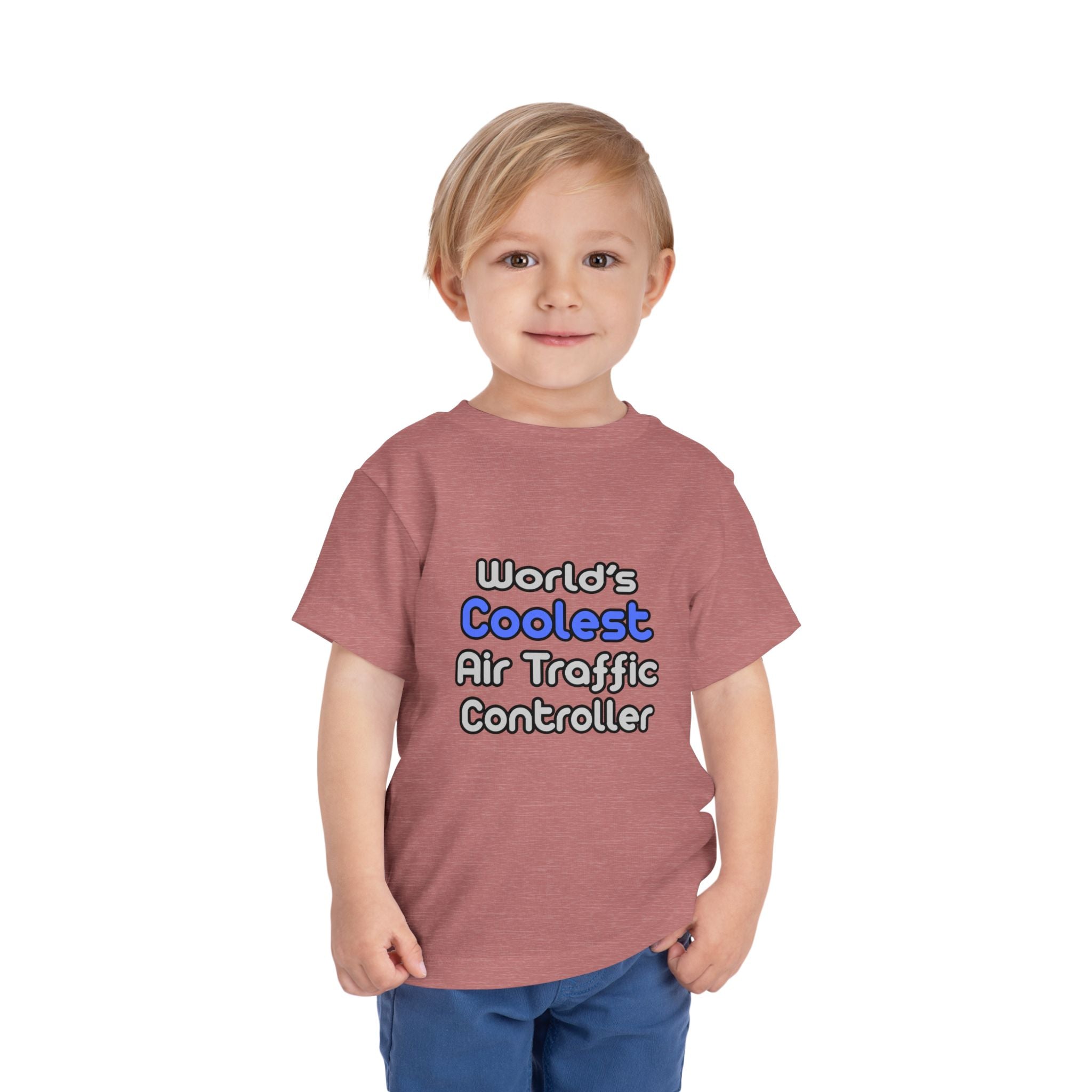 World's Coolest Air Traffic Controller - Toddler Short Sleeve Tee