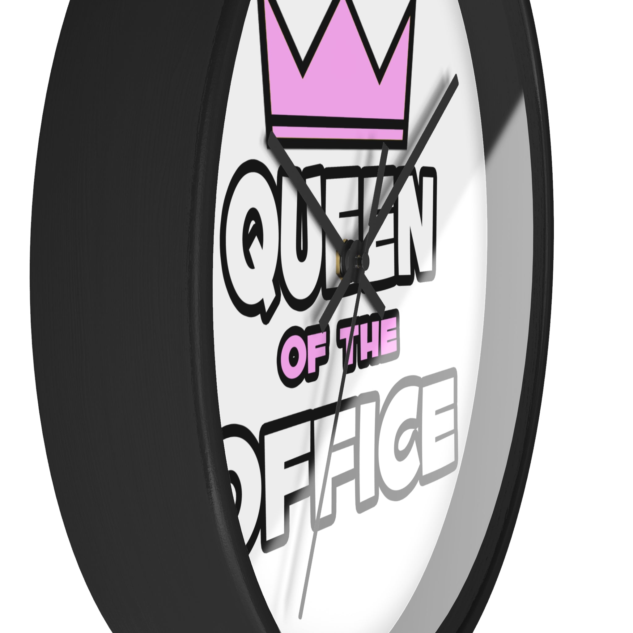 Queen of the Office - Wall Clock