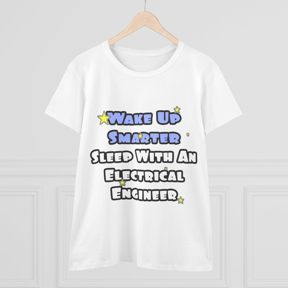 Smarter...Sleep With an Electrical Engineer - Women's Midweight Cotton Tee
