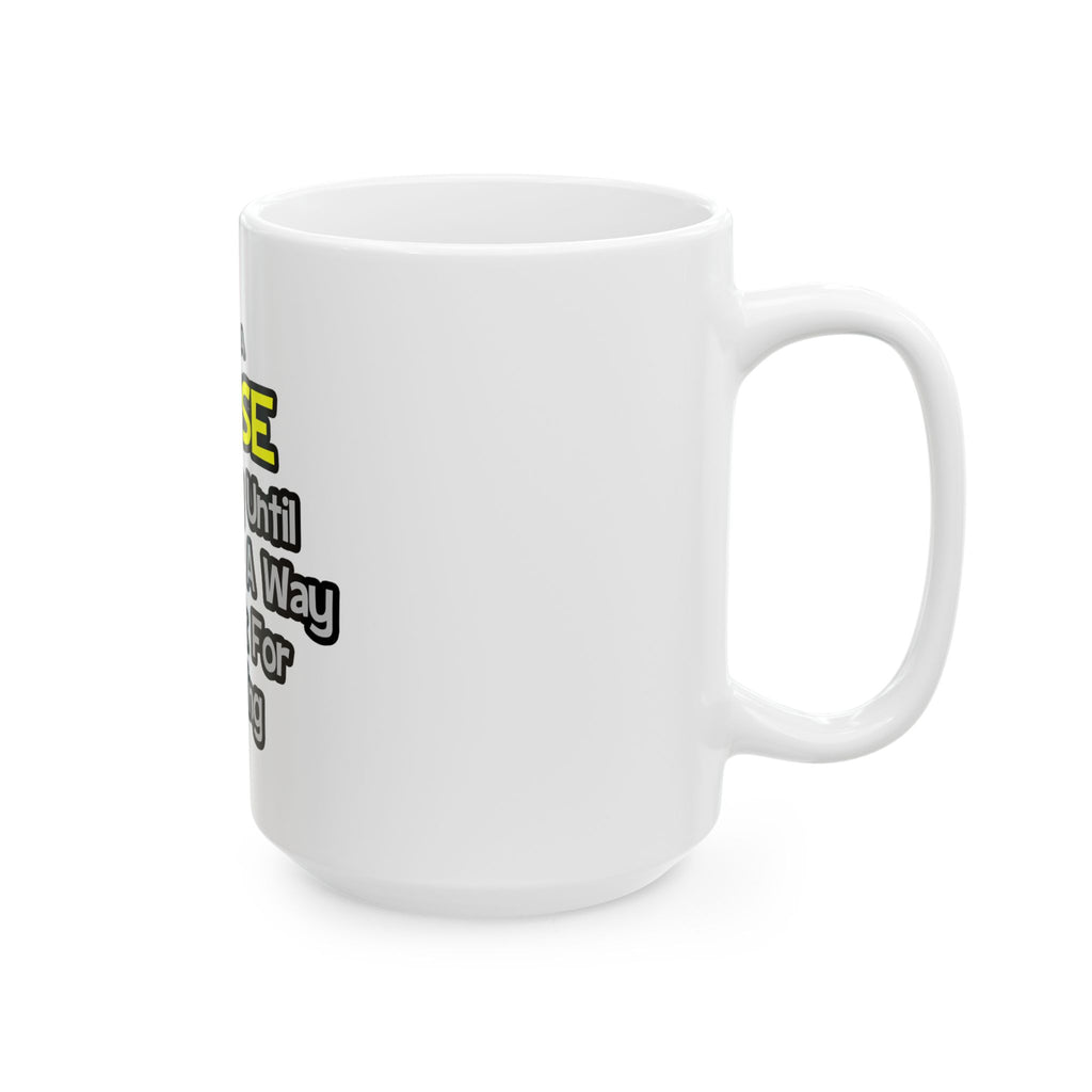 Nurse Joke .. Drink for a Living - Ceramic Mug, (11oz, 15oz)