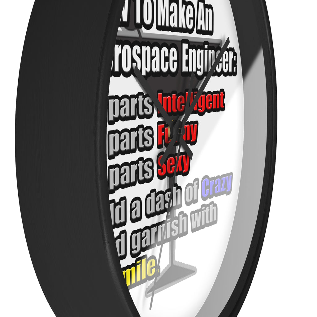 How To Make an Aerospace Engineer - Wall Clock