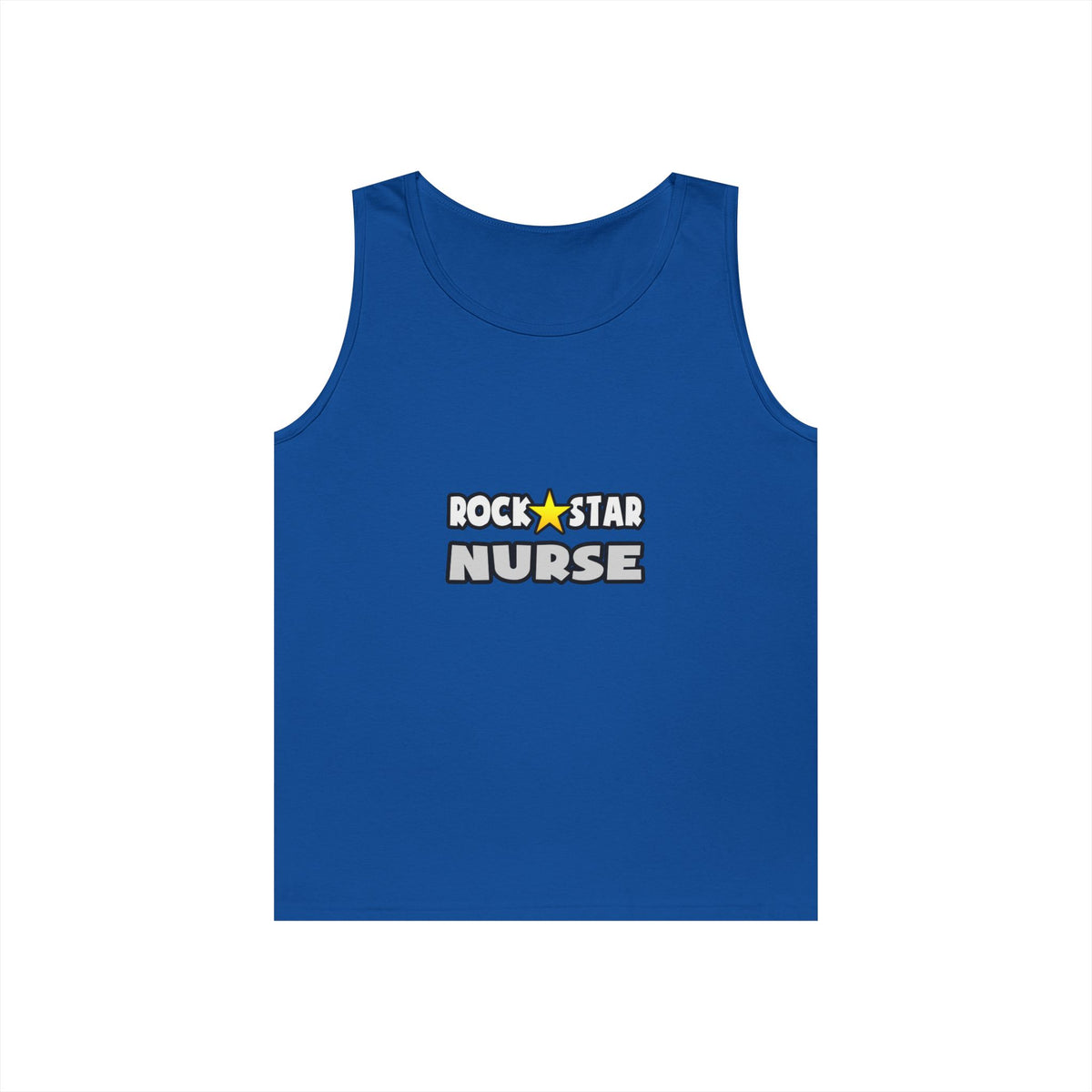 Rock Star Nurse (2) - Unisex Heavy Cotton Tank Top