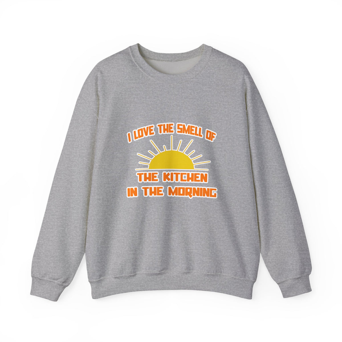 Smell of The Kitchen in the Morning - Unisex Heavy Blend™ Crewneck Sweatshirt