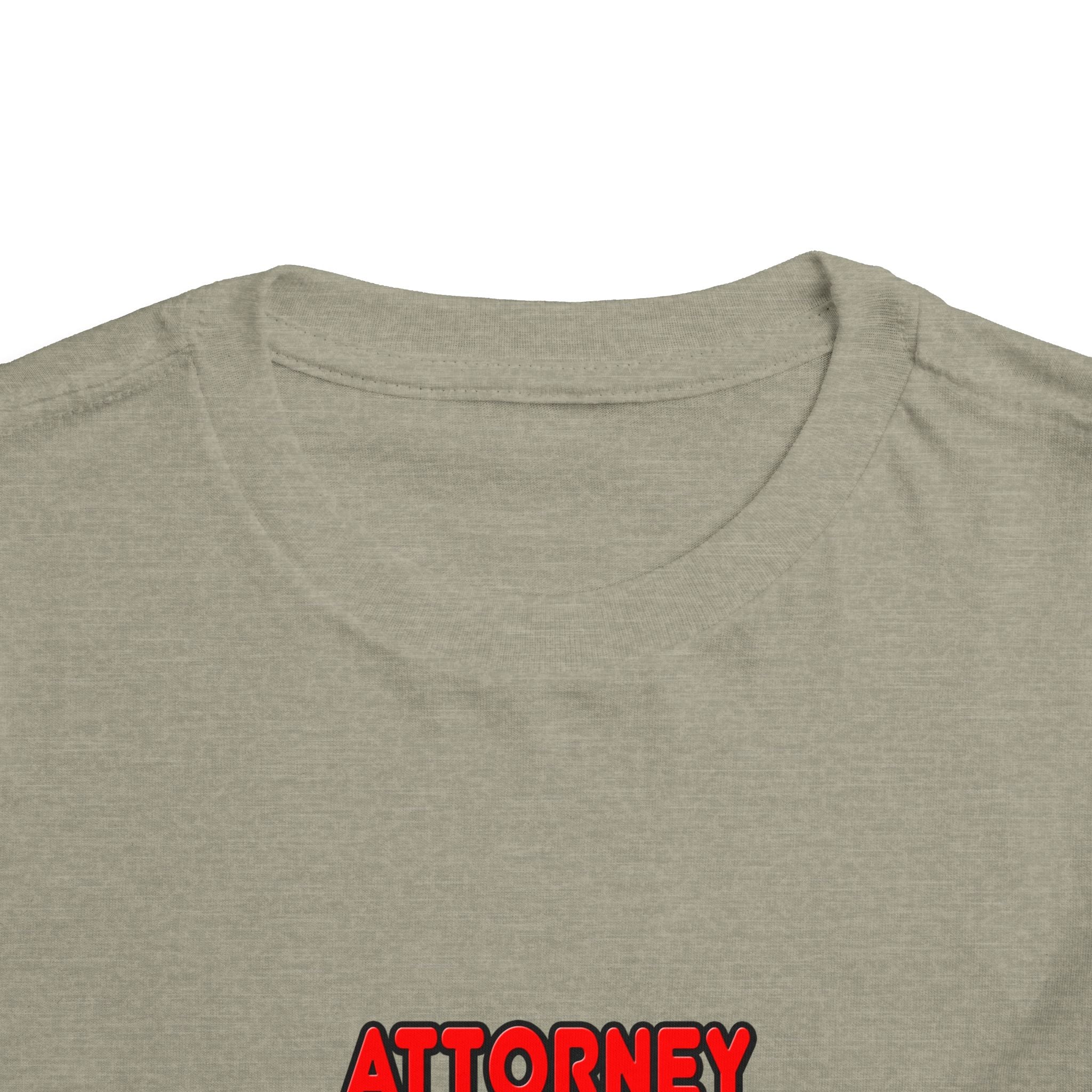 Rainbow Attorney - Toddler Short Sleeve Tee