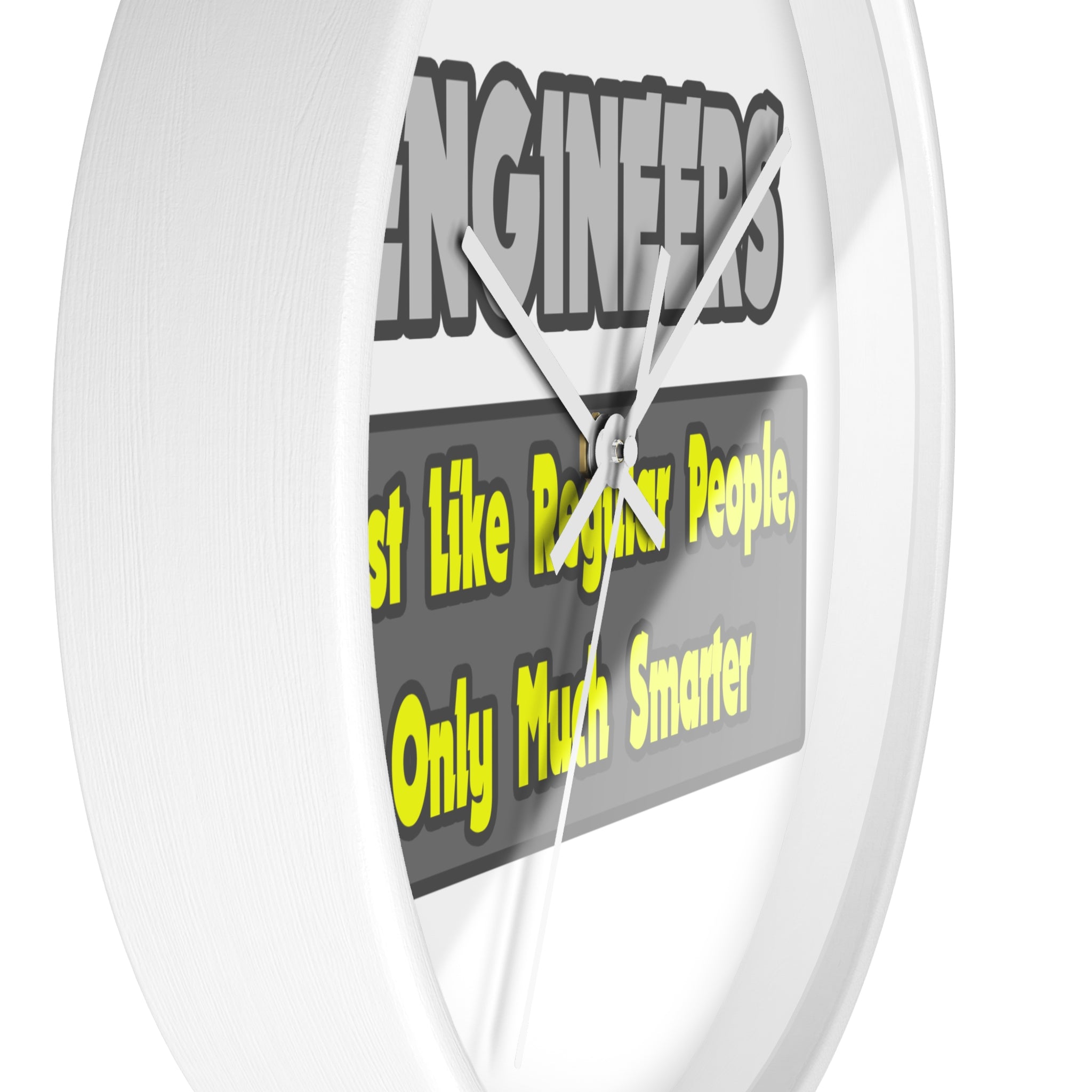 Engineers...Smarter - Wall Clock